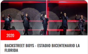 Mas de 40.000 fans se reunieron en dos noventeras noches para recibir a backstreet boys, la boy band mas grande de todos los tiempos con su DNA World Tour.